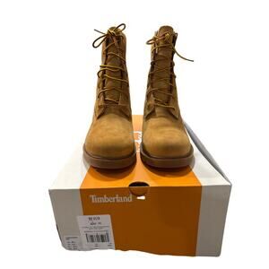 Timberland Lindwood Women's Mid Lace WP Boot - Color: Wheat.- Size: 8.5